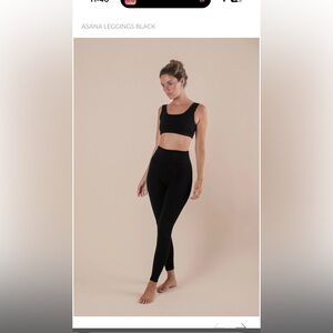 Indigo Luna Asana Leggings - size Large